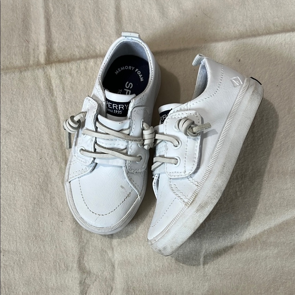Sperry kids White Boat Shoes
